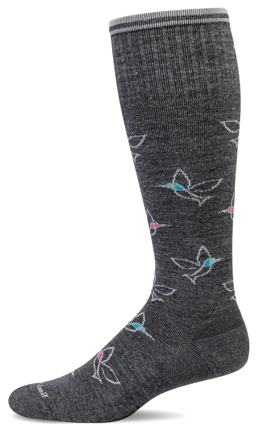 Free Fly | Compression | Charcoal - Socks - Sockwell