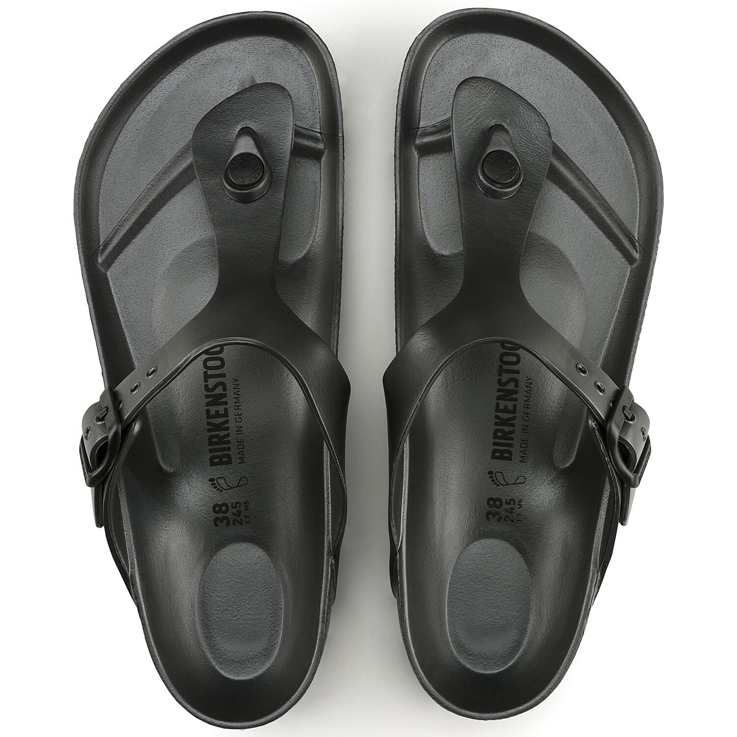 Birkenstock clearance metallic anthracite gizeh