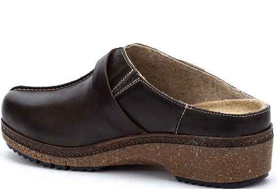 Granada Clog | Leather | Lead - Clog - Pikolinos