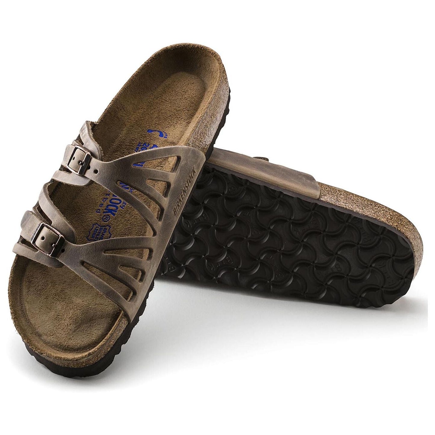 Granada | Soft Footbed | Oiled Leather | Tobacco - Sandals - Birkenstock