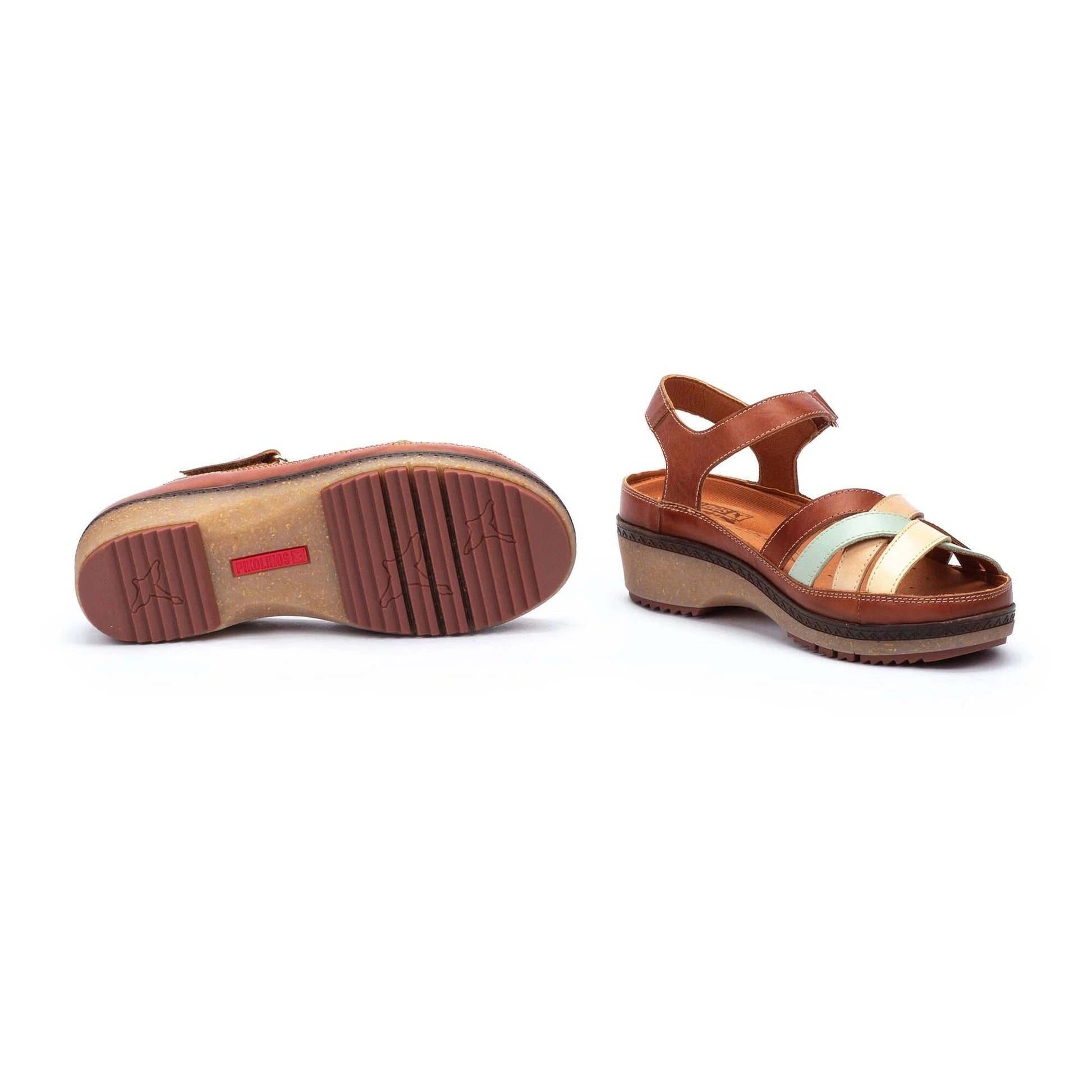 Granada Weave Sandal | Brick - Sandals - Pikolinos