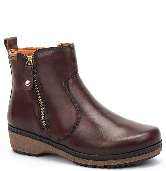 Granada Zip Boot | Leather | Caoba - Boot - Pikolinos