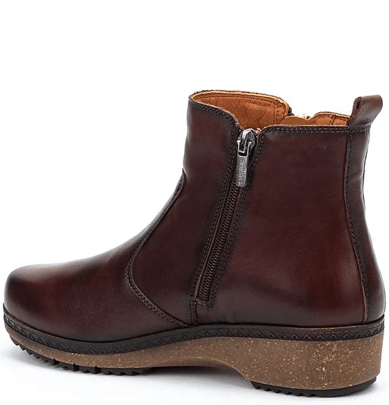 Granada Zip Boot | Leather | Caoba - Boot - Pikolinos