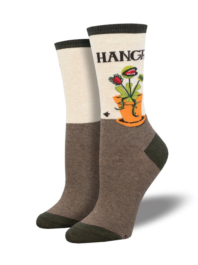 Hangry | Ivory Heather - Socks - Socksmith