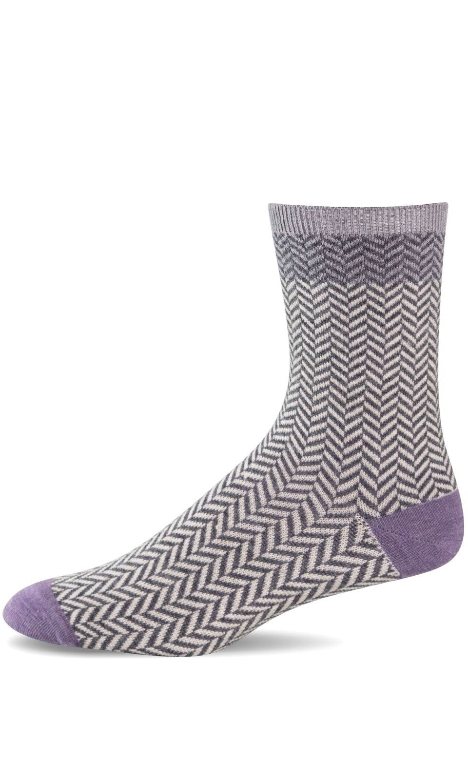 Herringbone Tweed | Charcoal - Socks - Sockwell