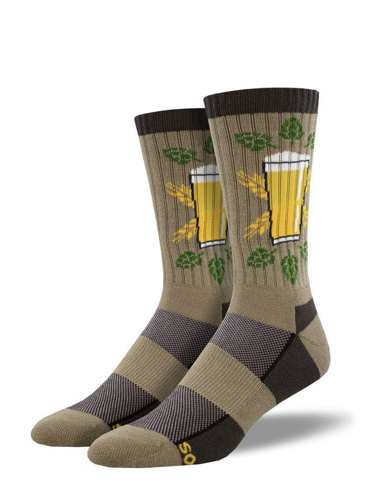 Home Brew | Wool | Men | Army - Socks - Socksmith