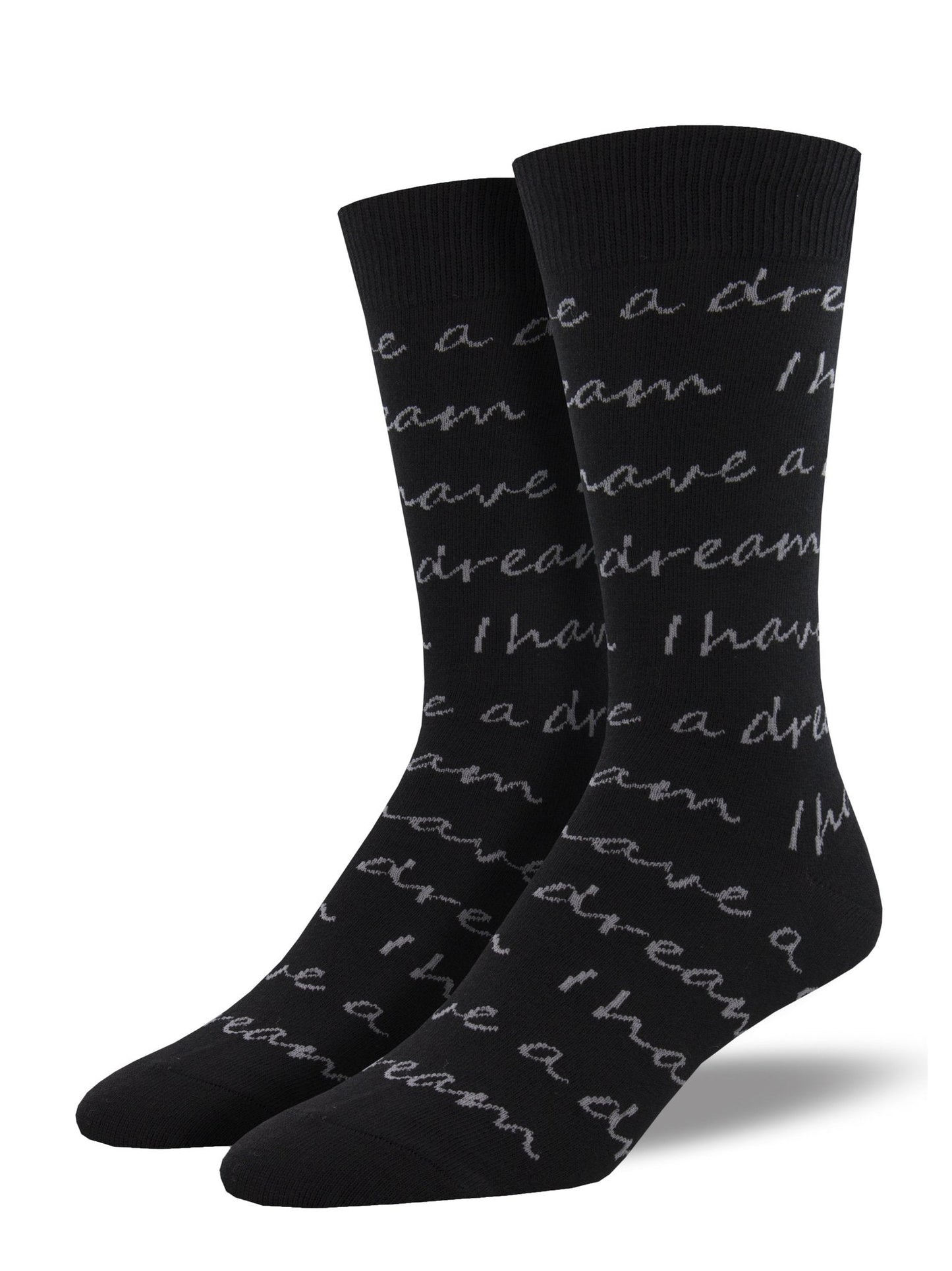 I Have a Dream | Women | Black - Socks - Socksmith