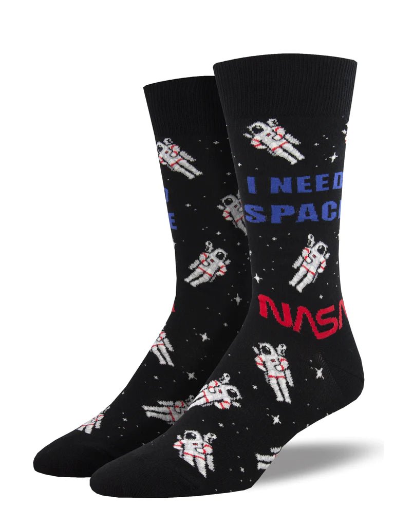 I Need Space | Men | Black - Socks - Socksmith