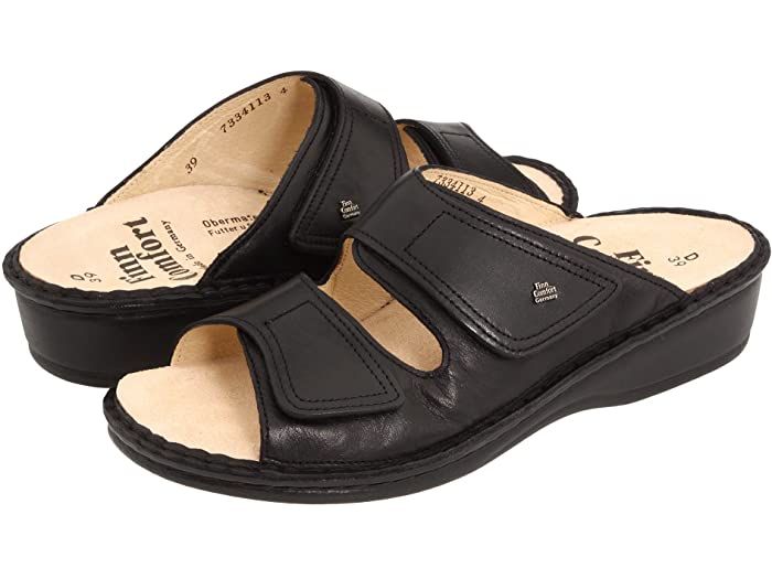 Jamaica Soft Classic | Women | Black Nappa - Sandals - Finn Comfort