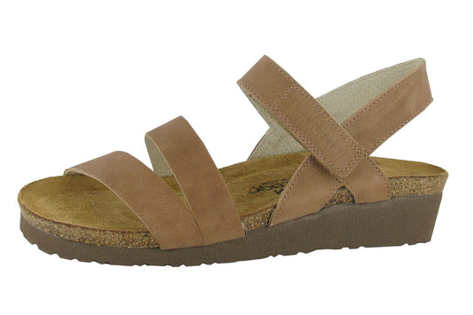 Kayla | Leather | Latte Brown - Sandals - Naot