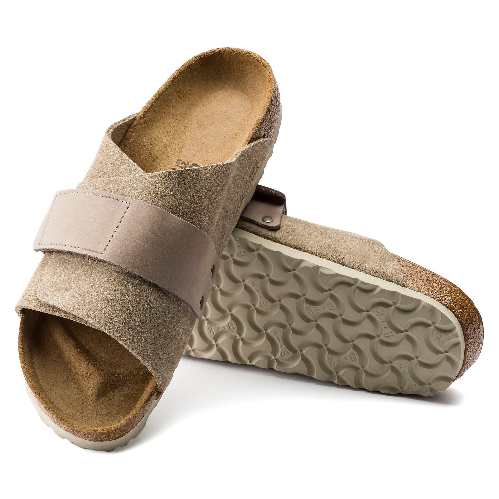 Kyoto | Suede | Taupe – Birkenstock Midtown