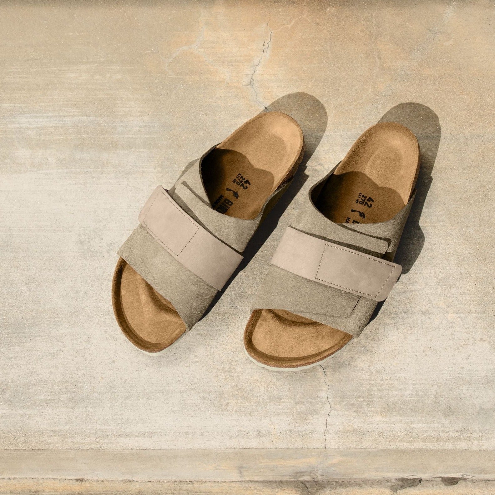 Kyoto | Suede | Taupe – Birkenstock Midtown