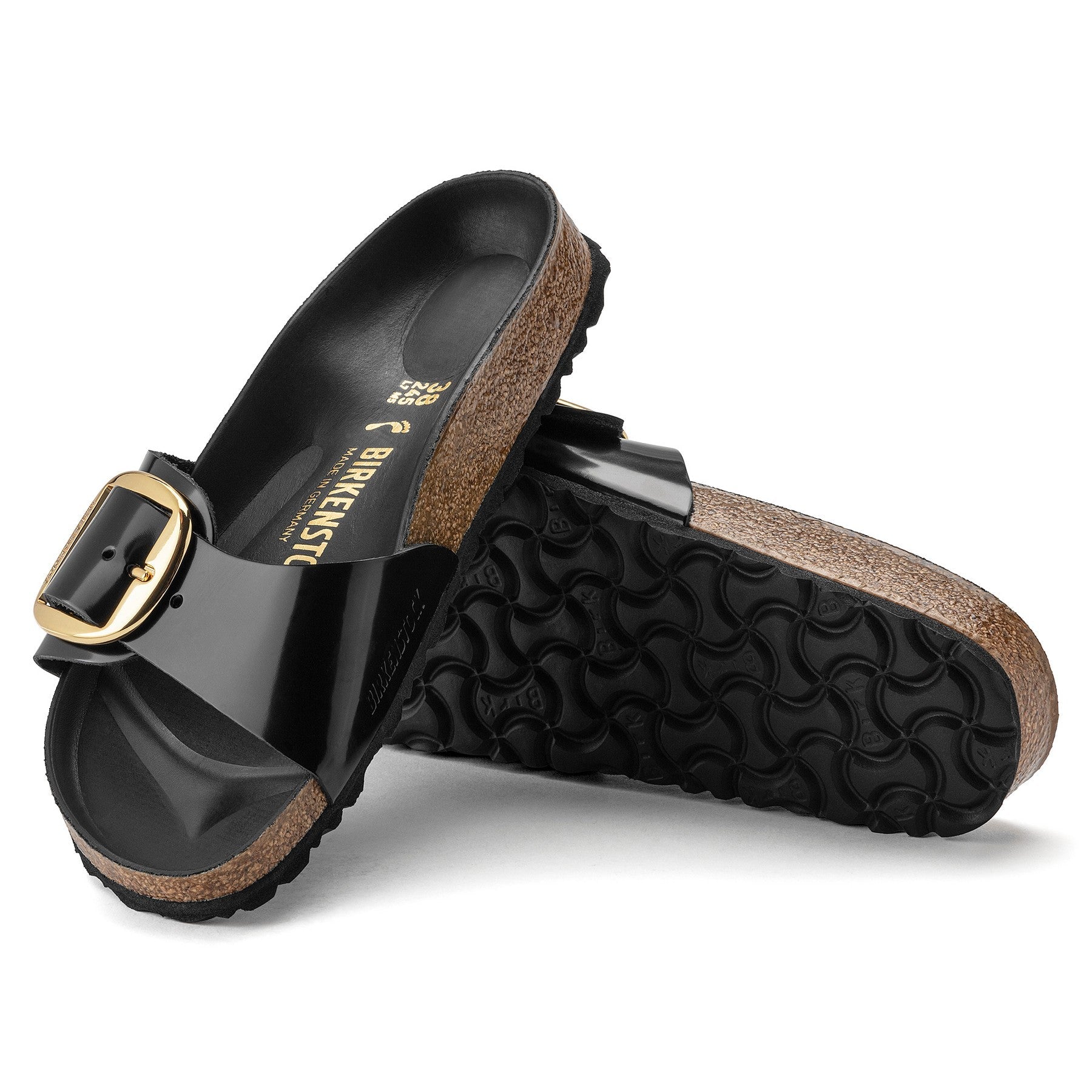 birkenstock madrid patent leather sandals