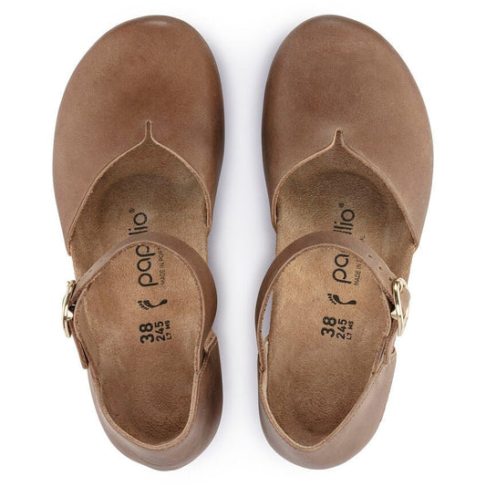 Mary Ring Buckle | Leather | Cognac - Shoe - Birkenstock