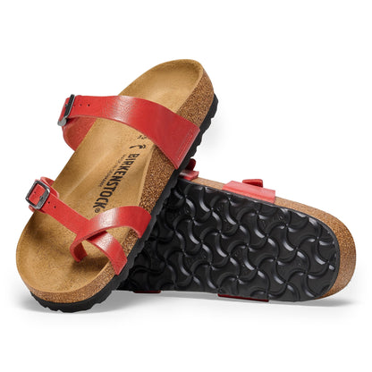 Mayari | Birko-Flor | Graceful Mars Red - Sandals - Birkenstock