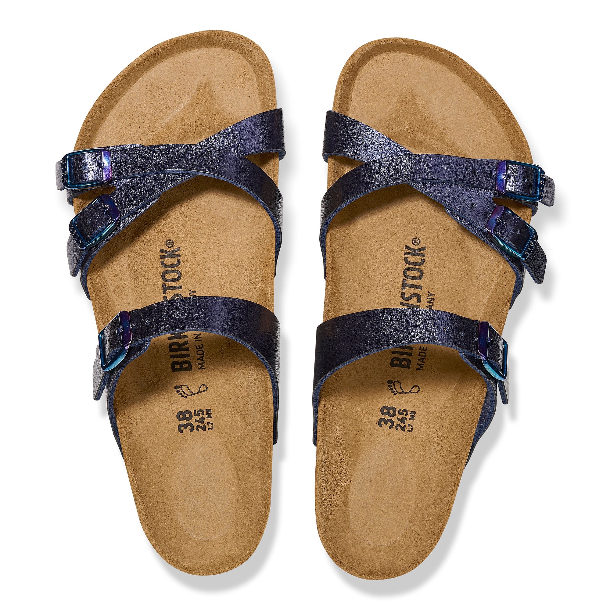 Electric on sale blue birkenstock