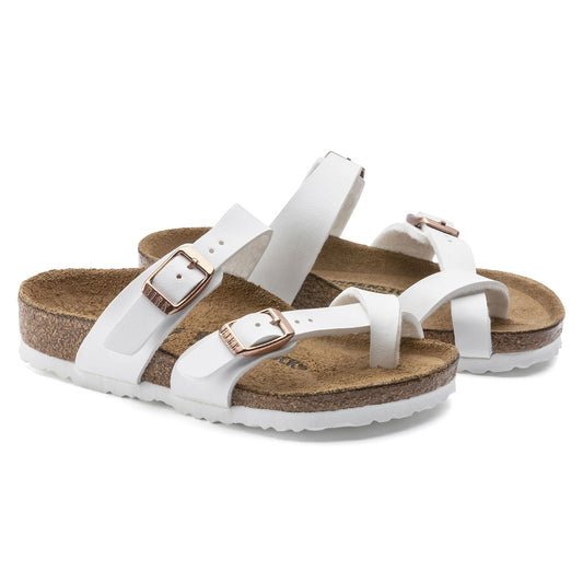 Mayari | Kids | Birko-Flor | White - Sandals - Birkenstock