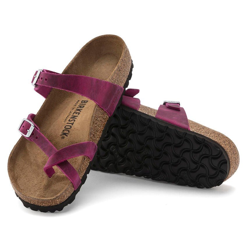 Mayari | Oiled Leather | Festival Fuchsia - Sandals - Birkenstock