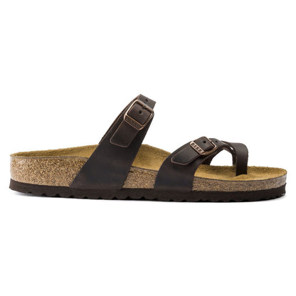 Mayari | Oiled Leather | Habana Brown - Sandals - Birkenstock