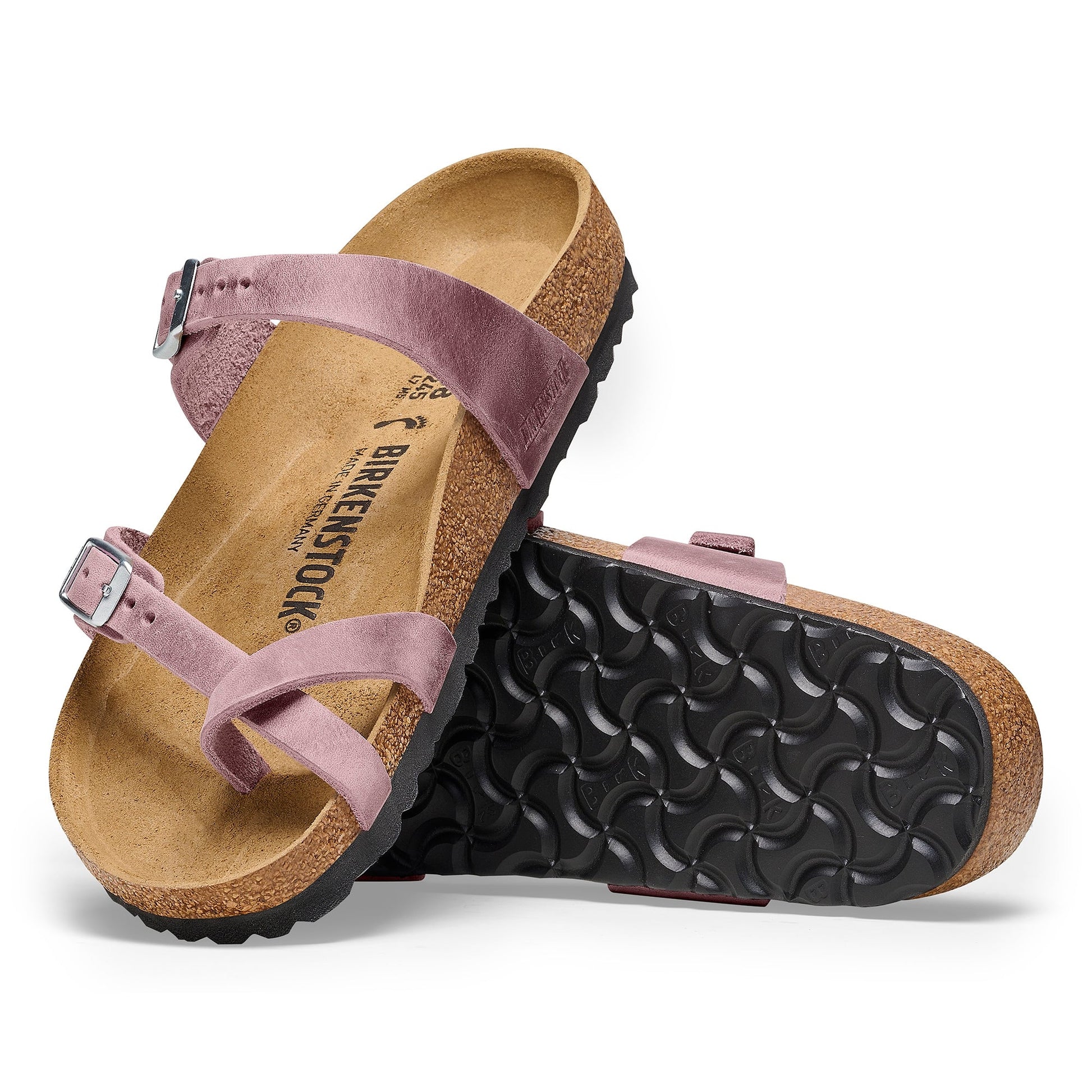Mayari | Oiled Leather | Lavender - Sandals - Birkenstock