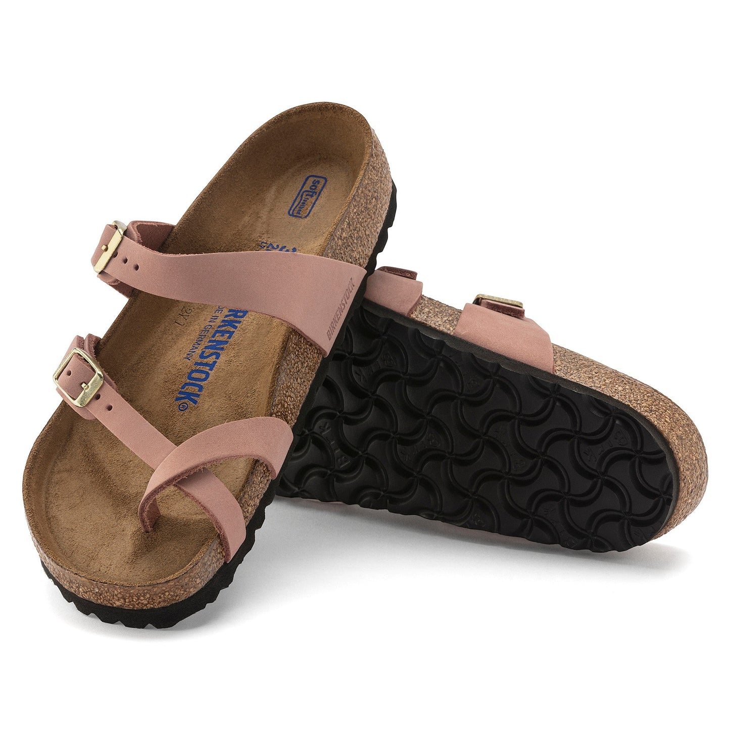 Mayari | Soft Footbed | Nubuck | Old Rose - Sandals - Birkenstock