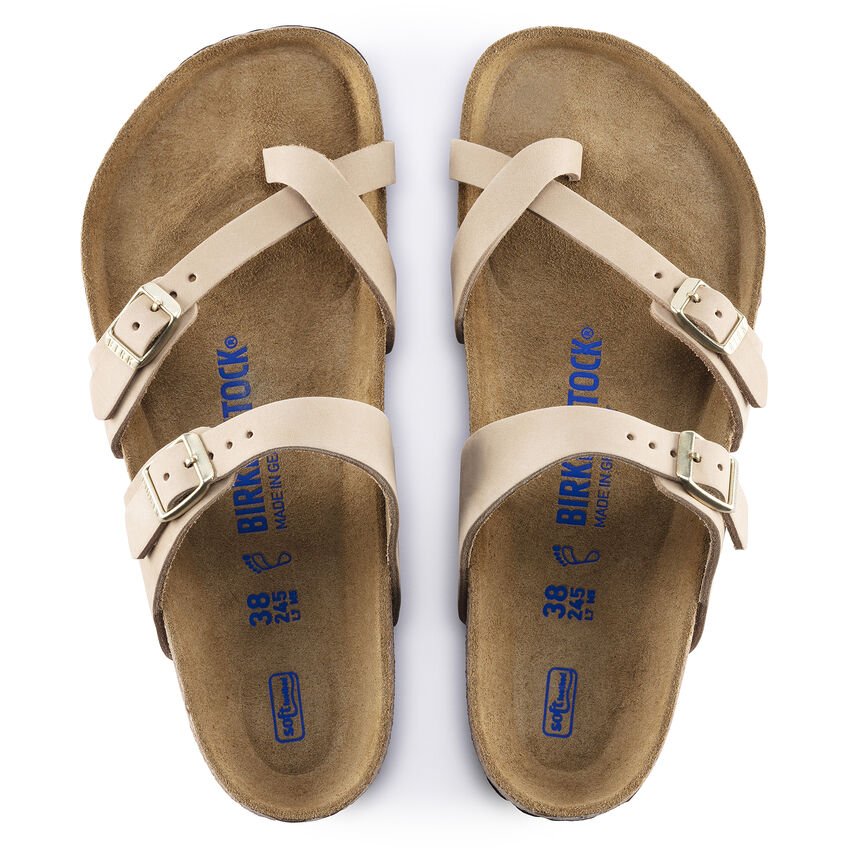 Mayari | Soft Footbed | Nubuck | Sandcastle - Sandals - Birkenstock