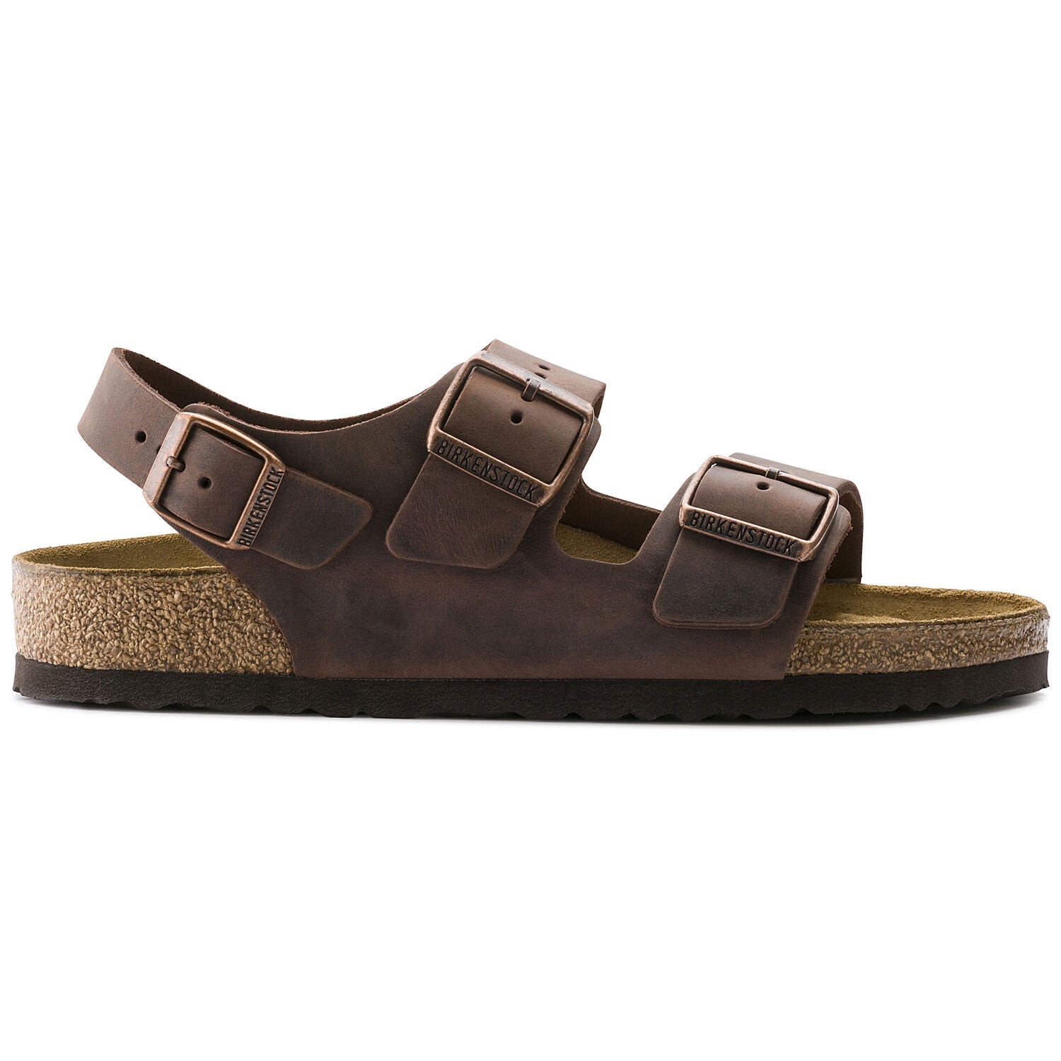 Milano | Oiled Leather | Habana Brown - Sandals - Birkenstock