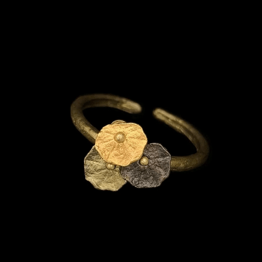 Nasturtium | Adjustable Ring | Bronze - Ring - Michael Michaud