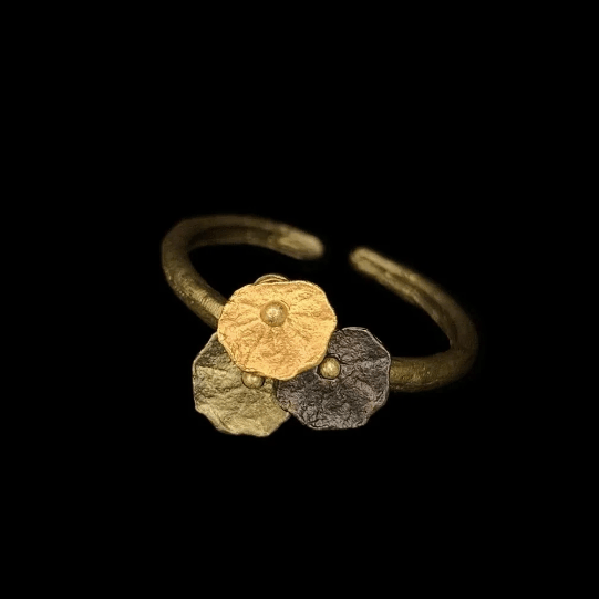 Nasturtium | Adjustable Ring | Bronze - Ring - Michael Michaud