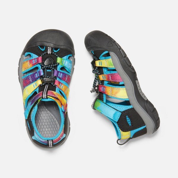 Keen Newport H2 Kids 12 Rainbow Tie Dye