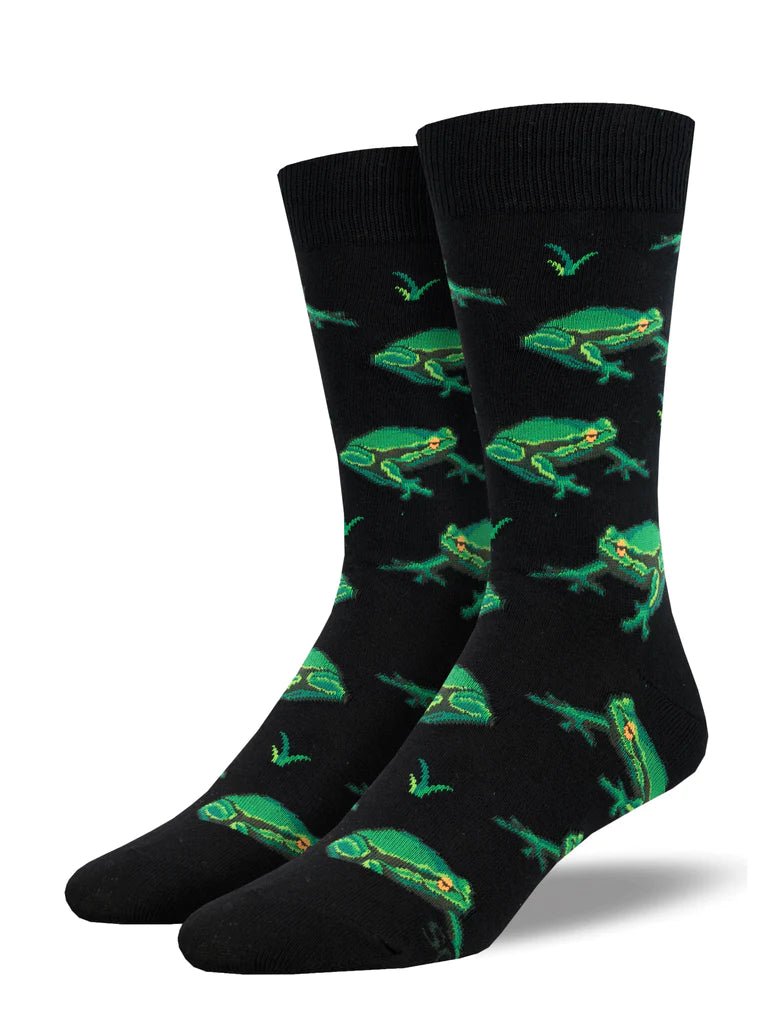 Night Frogs | Men | Black - Socks - Socksmith