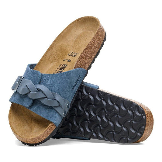 Oita Braid | Suede | Elemental Blue - Sandals - Birkenstock