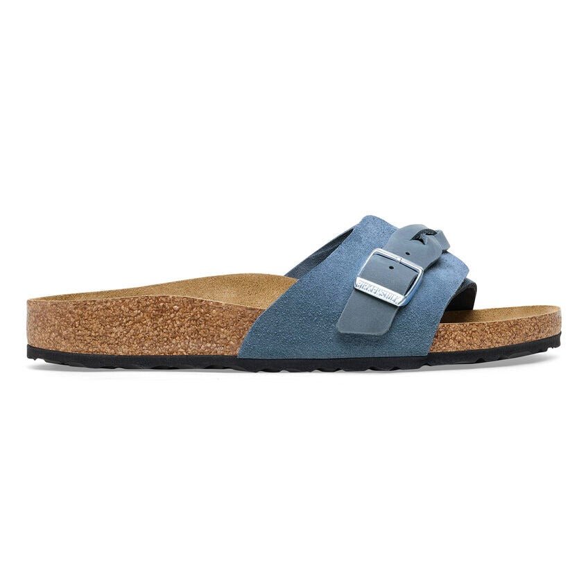 Oita Braid | Suede | Elemental Blue - Sandals - Birkenstock