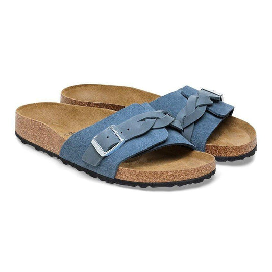 Oita Braid | Suede | Elemental Blue - Sandals - Birkenstock