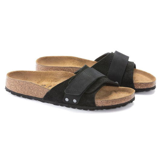 Oita | Suede | Black - Sandals - Birkenstock