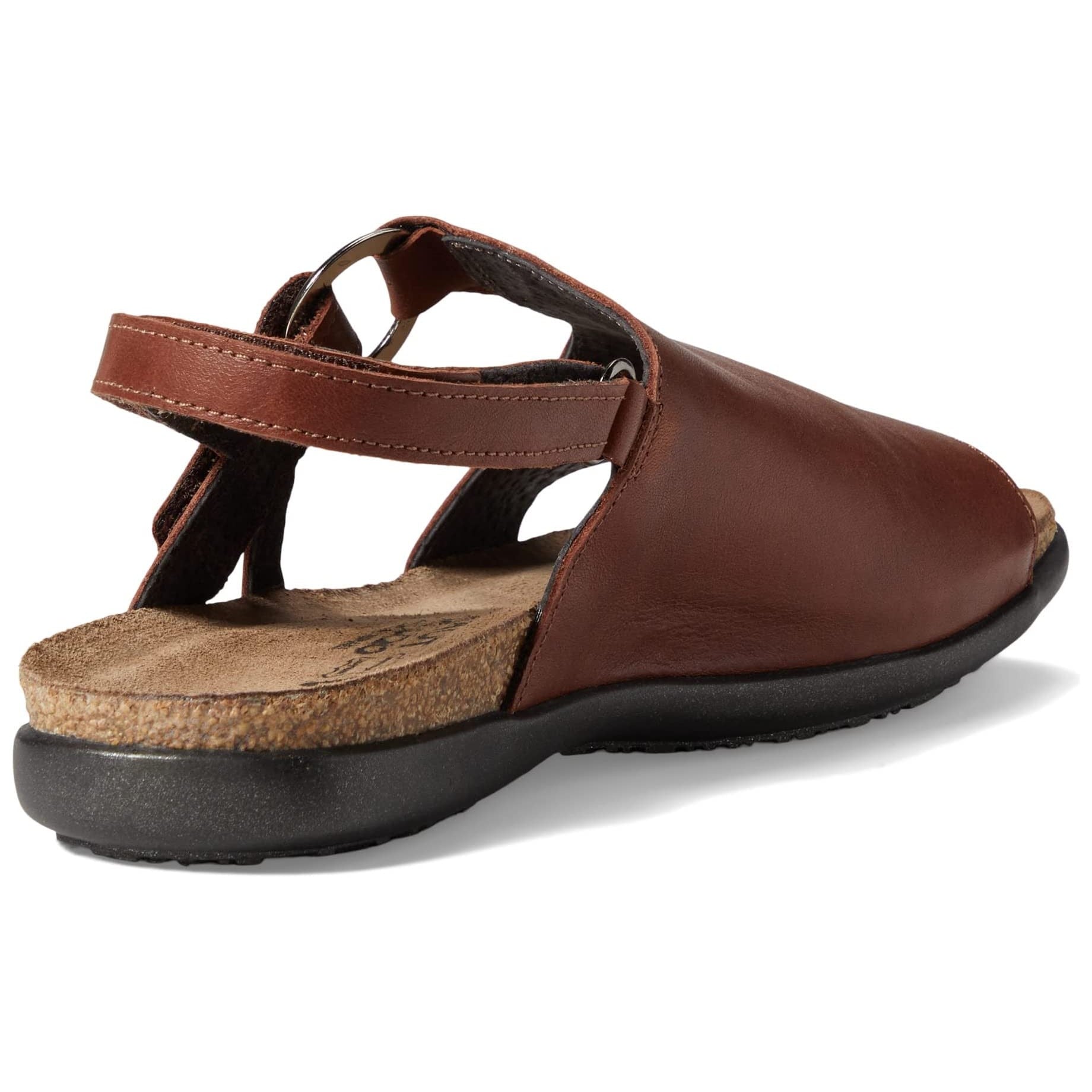 Olivia | Leather | Soft Chestnut - Sandals - Naot