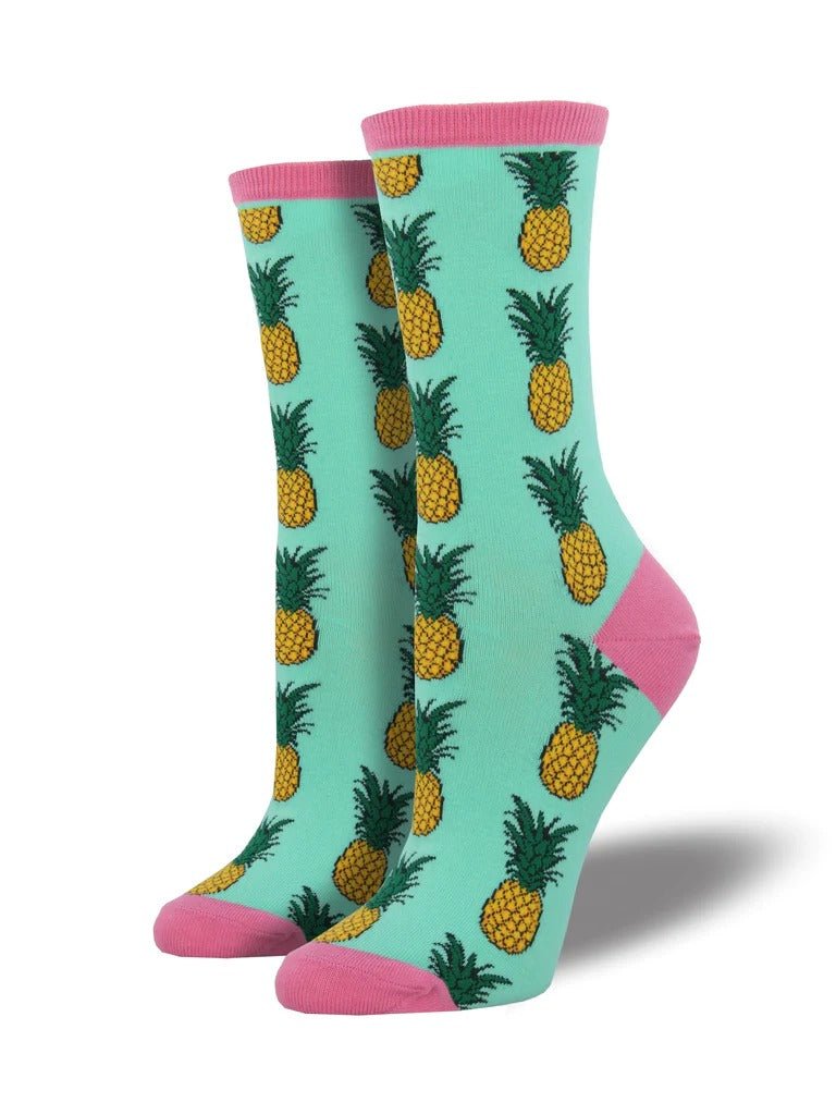 Pineapple | Winter Green - Socks - Socksmith