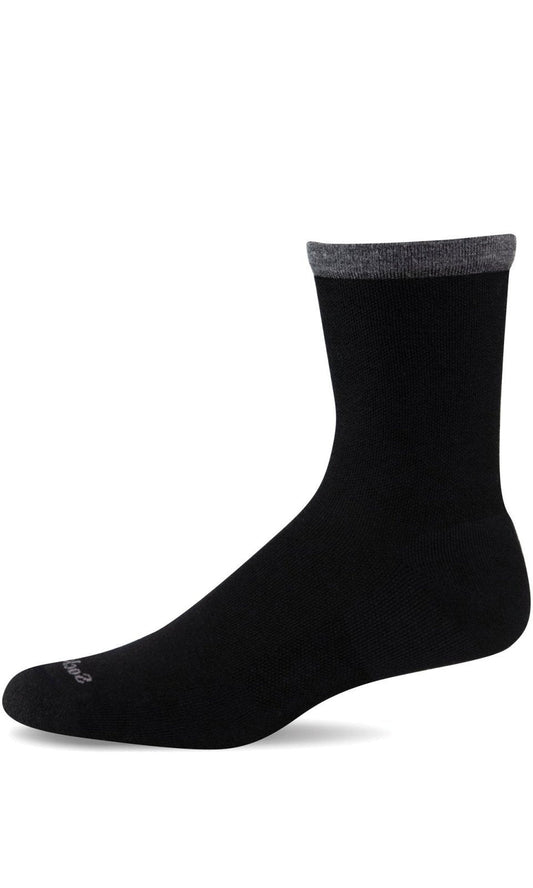 Plantar Cush Basic | Women | Black - Socks - Sockwell