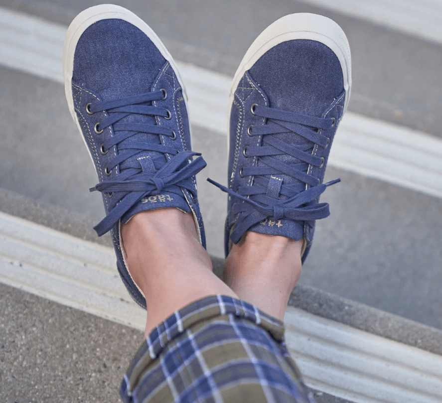 Plim Soul | Canvas | Blue Wash - Shoe - Taos