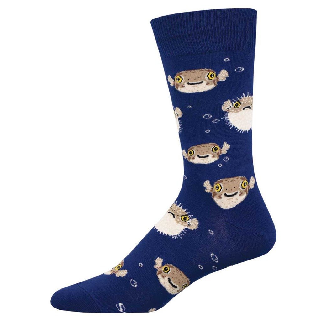 Pufferfish | Men | Navy - Socks - Socksmith