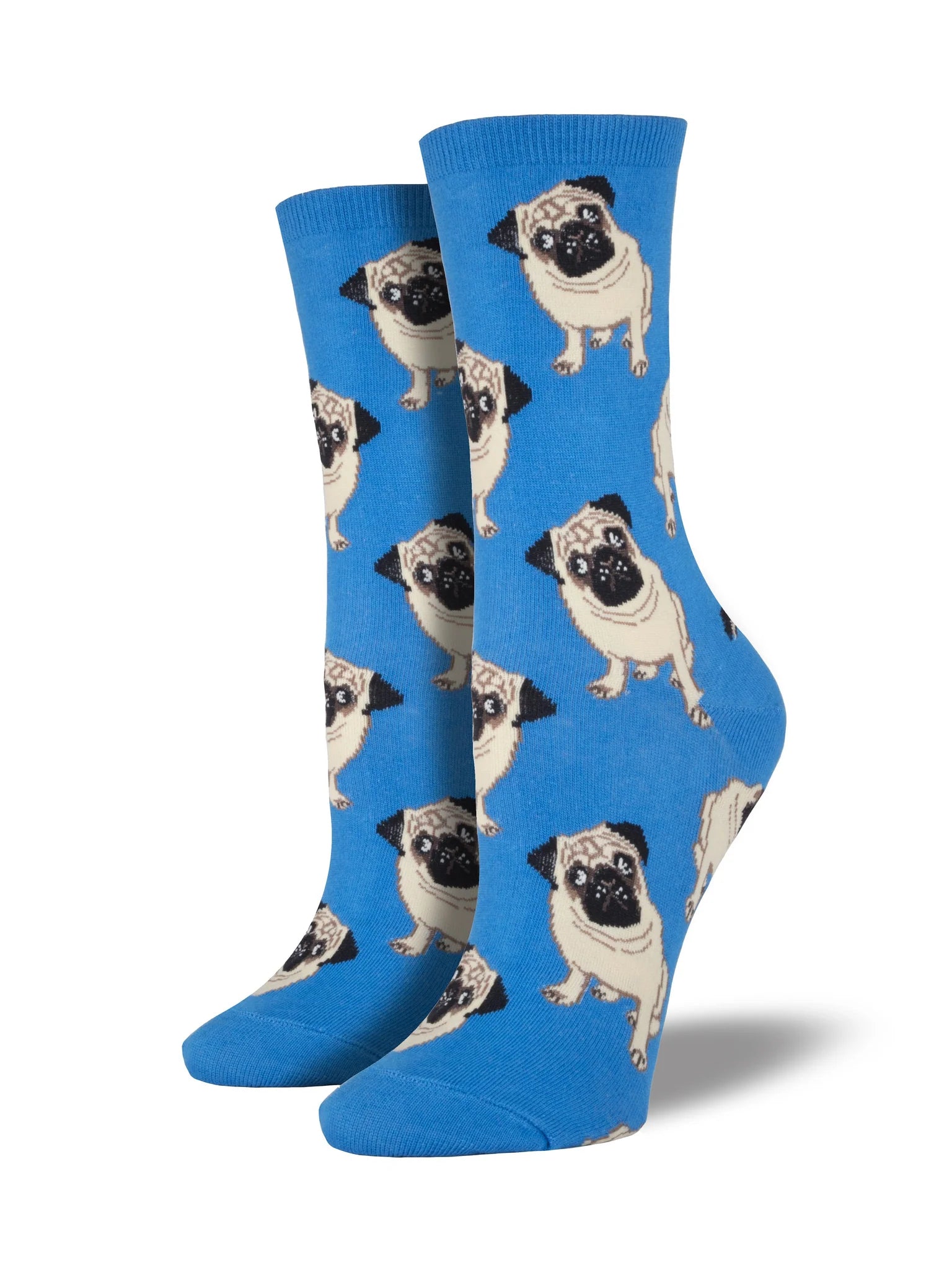 Pugs | Blue - Socks - Socksmith