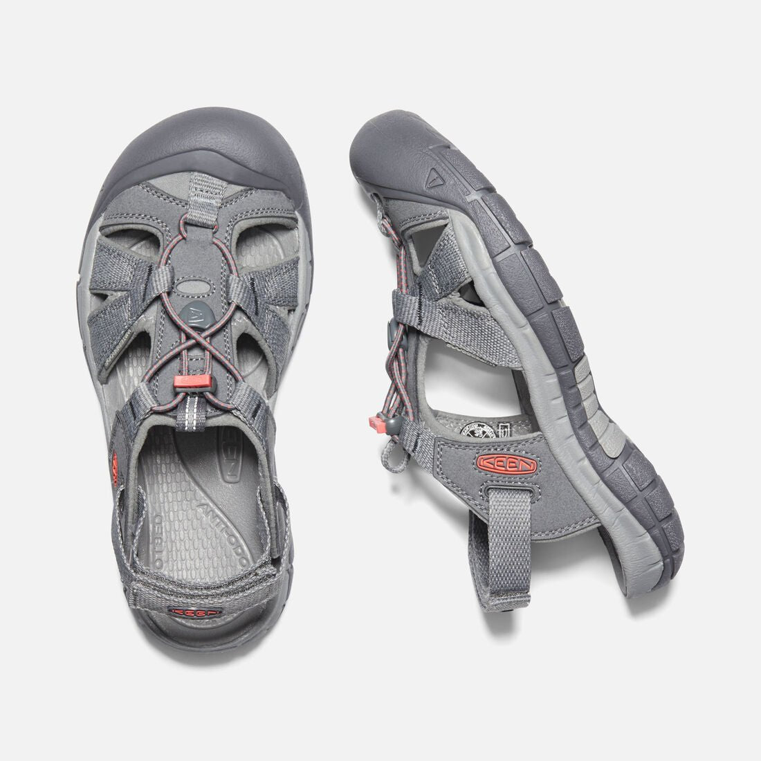 Ravine H2 | Steel Gray/Coral - Sandals - Keen