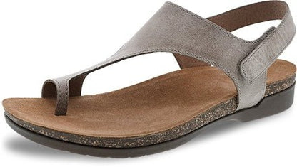 Reece | Waxy Burnish | Stone - sandals - Dansko