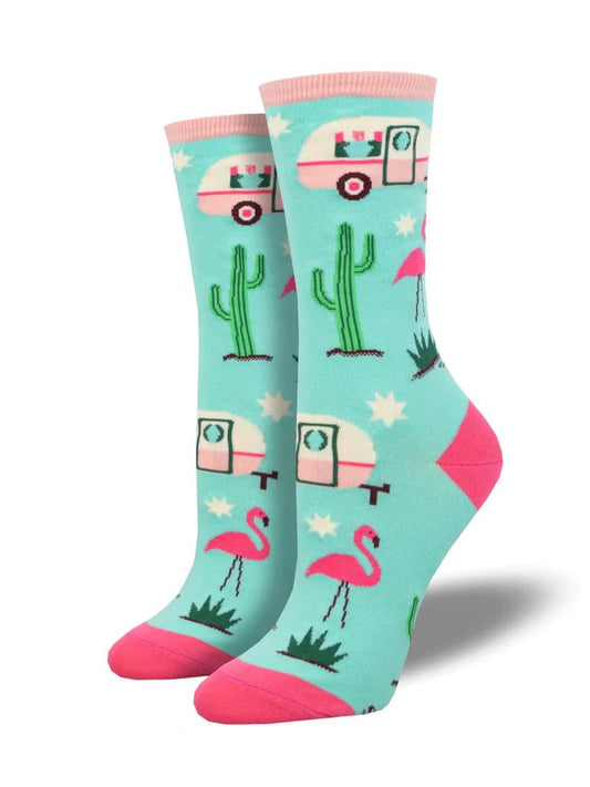 Retro Camper | Mint - Socks - Socksmith