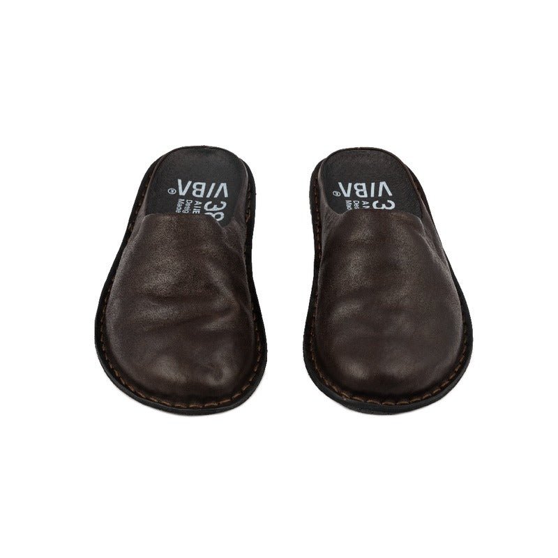 Roma | Leather | Cocoa Brown - Shoe - VIBAe