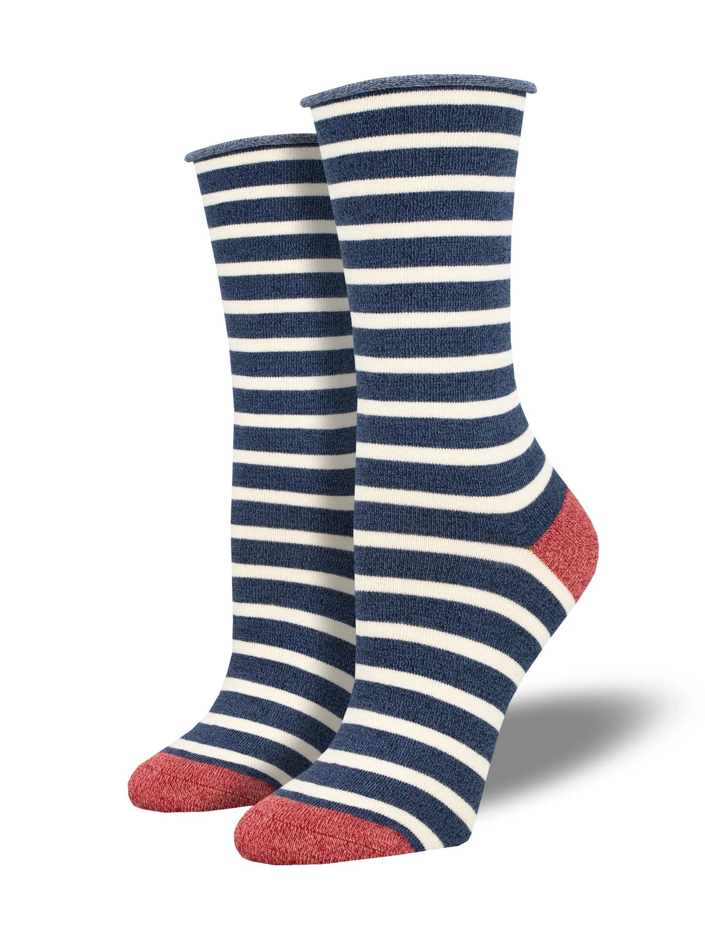 Sailor Stripe | Bamboo | Navy/Ivory - Socks - Socksmith