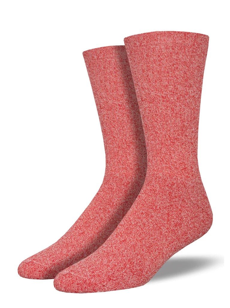 Santa Cruz | Recycled Cotton | Red - Socks - Socksmith