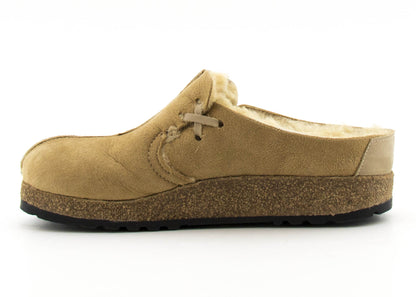 Saskatchewan | Sheepskin | Tan - Slippers - Haflinger