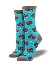 Significant Otter | Bright Blue - Socks - Socksmith