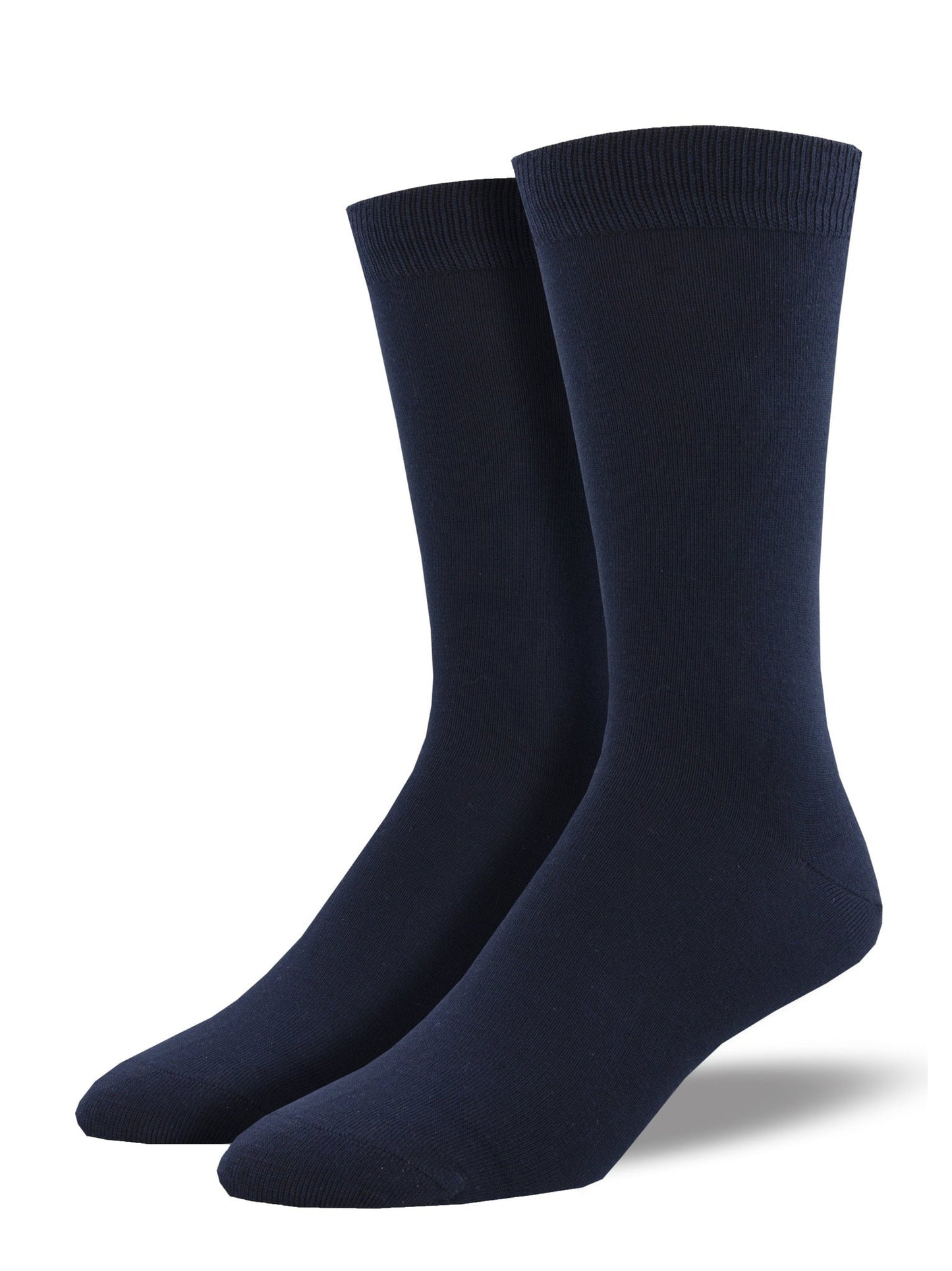 Solid | Bamboo | Men | Navy - Socks - Socksmith